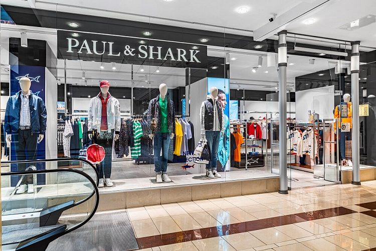 Paul&Shark, сеть магазинов одежды - освещение рис.1